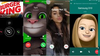 Screen WhatsApp\/Viber\/Bip incoming Call Samsung Galaxy S22