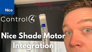 Control4 // Nice Shade Motors