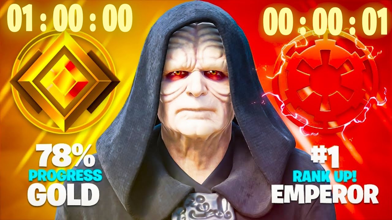 Fortnite Ranked Speedrun – von Unranked zu Imperator ohne zu verlieren! 💀