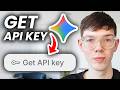 How To Get Your Free Google Gemini API Key - Tutorial