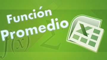 Funcion Promedio Excel