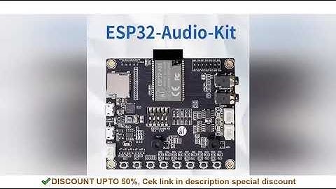 ESP32 Audio Kit ESP32-A1S WiFi+ Bluetooth module ESP32 serial port to WiFi audio module dual antenna