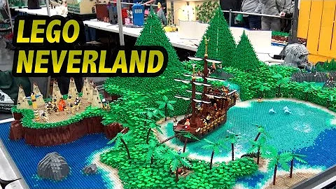 Peter Pan's Neverland Island in LEGO | Bricks Casc...