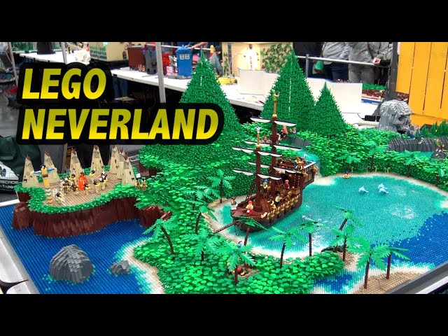 Peter Pan's Neverland Island in LEGO