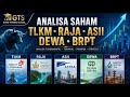 📈 Analisa Saham TLKM, RAJA, ASII, DEWA, BRPT | Update Pergerakan Market
