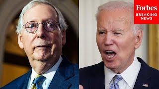 Mitch McConnell: 'This Is Biden's Inflation And He Needs To Own It'