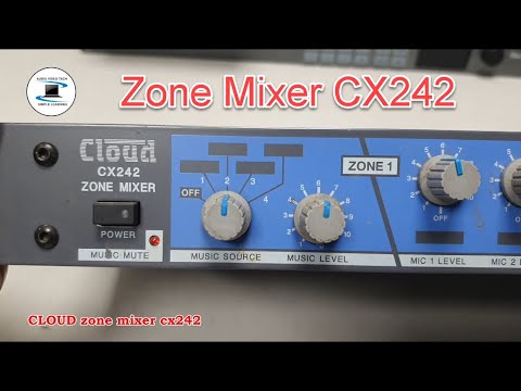 CLOUD Zone Mixer CX242 - YouTube