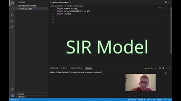 SIR Model with Python (Stochastic Version)
