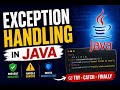ExceptionHandling -- Java