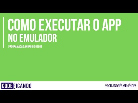 Vídeo: Como executo o aplicativo AVD?