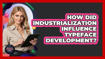 How Did Industrialization Influence Typeface Development?