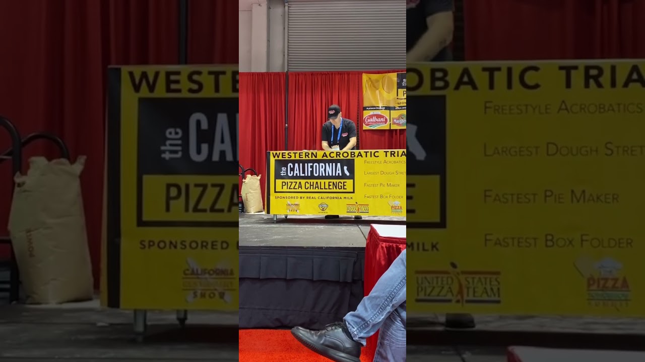 Largest Pizza Dough Stretch