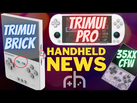 TrimUI PRO & Brick Revealed! 35XX gets GarlicOS & Steam Deck 2 news! // Handhelds Weekly