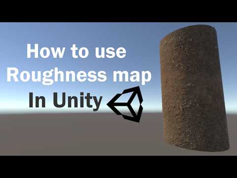 How to use Roughness map in Unity