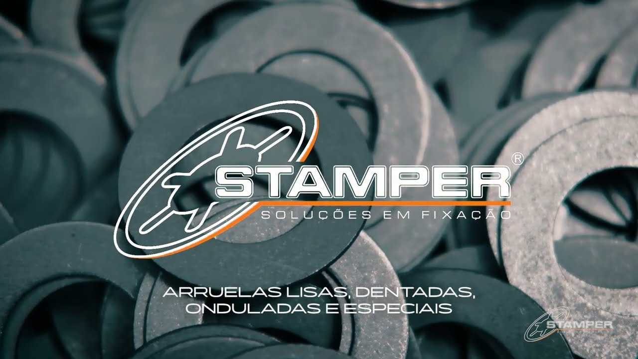 Stamper - Arruelas Lisas, Dentadas, Onduladas e Especiais