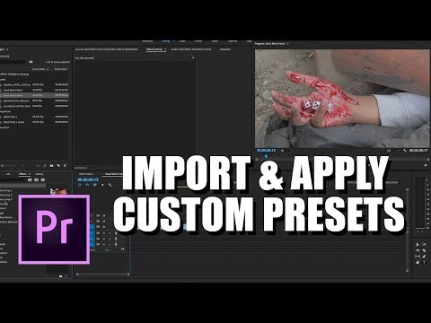 How to Import and Apply Custom Presets :: FREE GLITCH PRESETS INCLUDED - How to Import and Apply Custom Presets :: FREE GLITCH PRESETS INCLUDED
