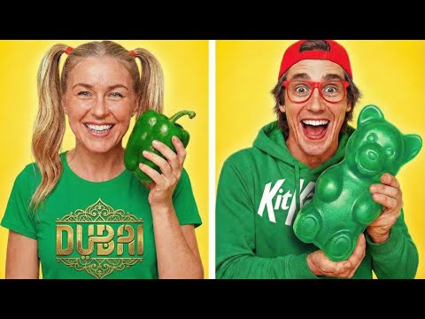 SADECE TEK BİR YİYECEK YİYEREK 24 Saat Geçirmek! Komik Meydan Okuma Yanlış Gitti! 😂