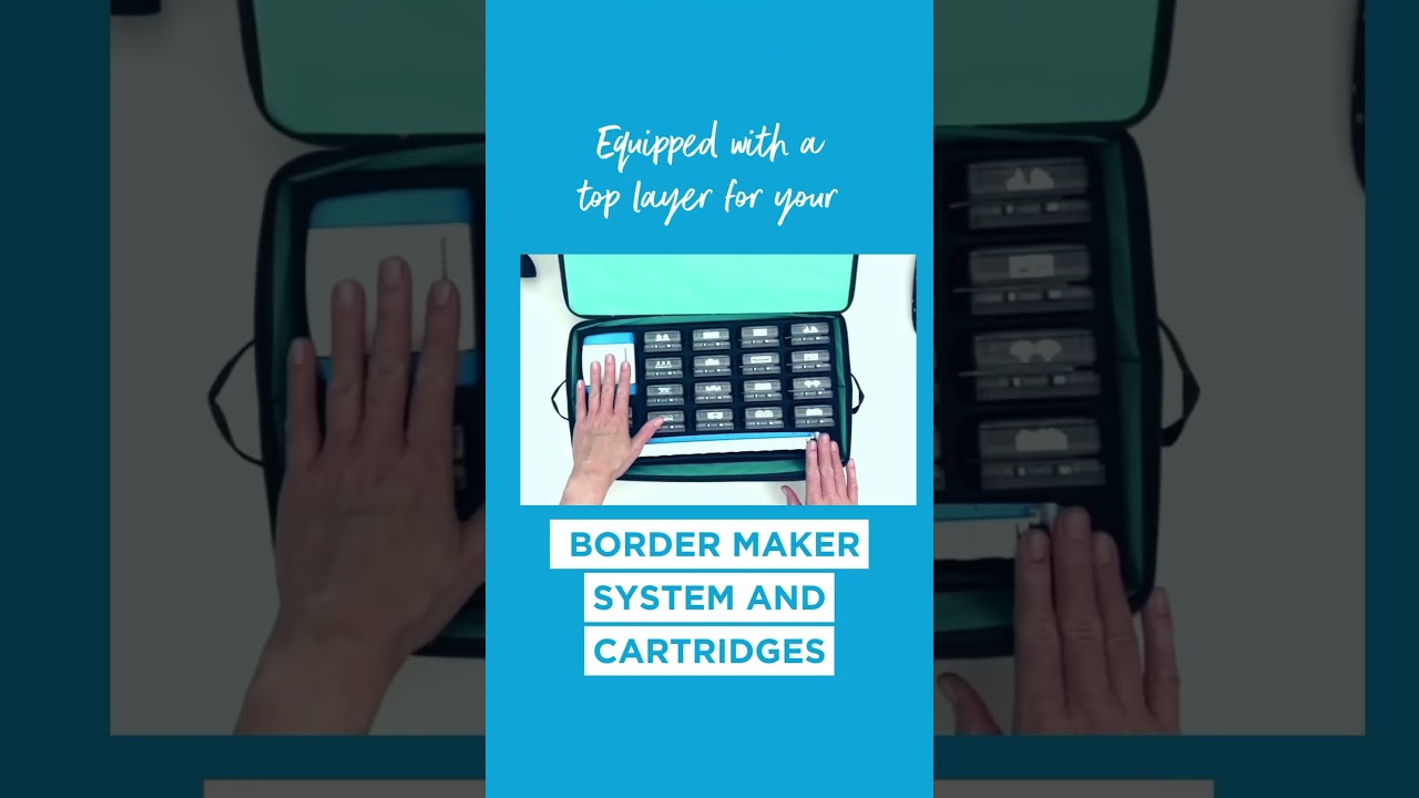 The NEW Rainbow Dots Border Maker Organizer is here to make storing & traveling to crops a breeze!