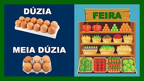 Como escrever meia dúzia em número?