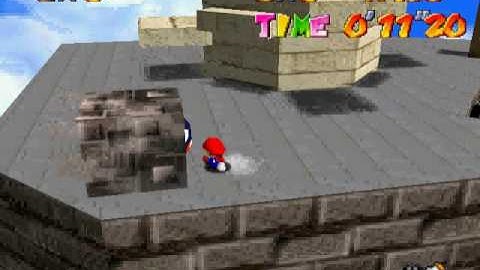 Super Mario 64 - Non-TAS Competition - Task 20 - 16"66