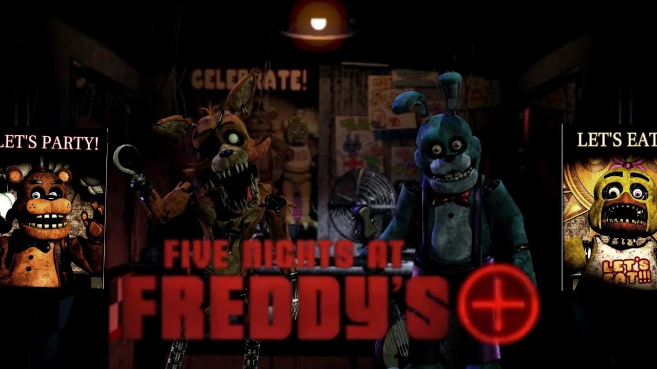 Впервые Пробую Играть В Фнаф Плюс (Мобильная Версия) Five Nights At Freddy's Plus