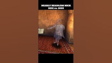 Nearly Headless Nick 2001 vs. 2023 #harrypotter #hogwartslegacy