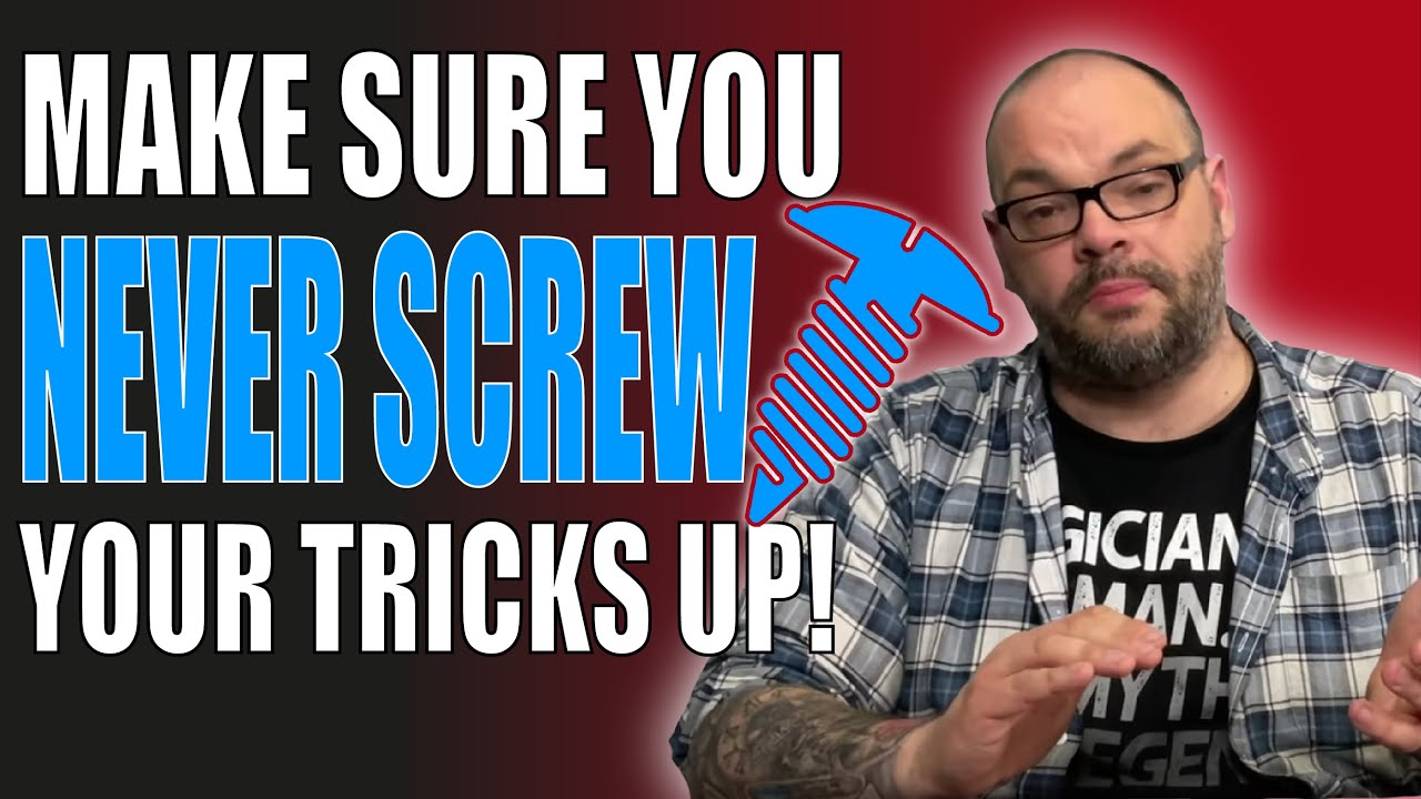 How To Make Sure You Never SCREW UP A Magic Trick | Magic Stuff With Craig Petty