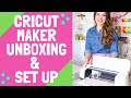 How to Unbox and Set up Your Brand New Cricut Maker!