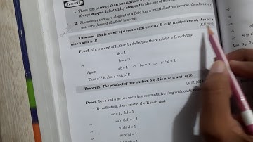 B.Sc./B.A.III || Groups andRings || lecture-44