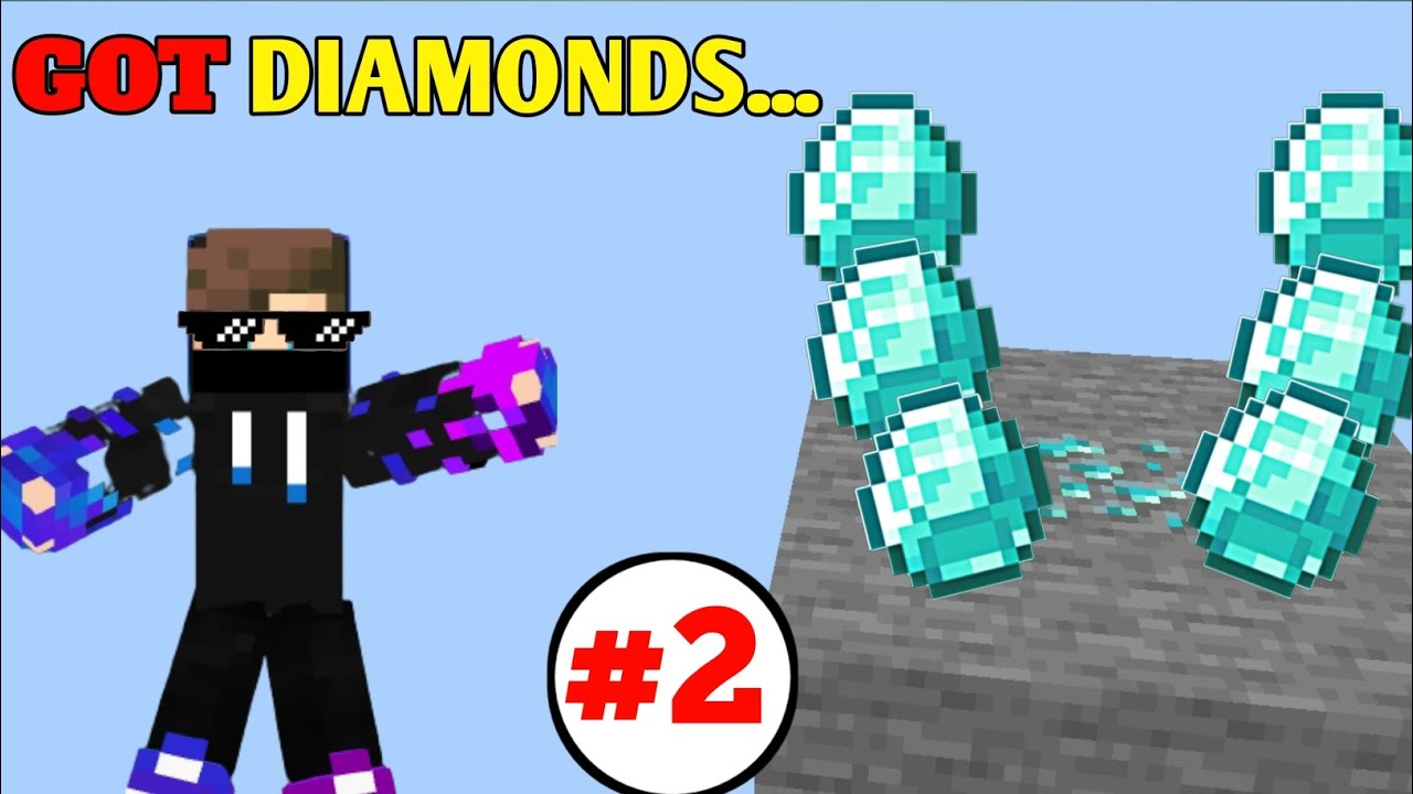 FINALLY I GOT DIAMONDS IN MINECRAFT ONEBLOCK...😍| - YouTube