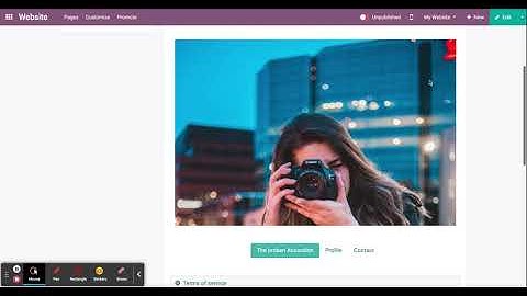 Violating Odoo snippets behaviour on eLearning slide