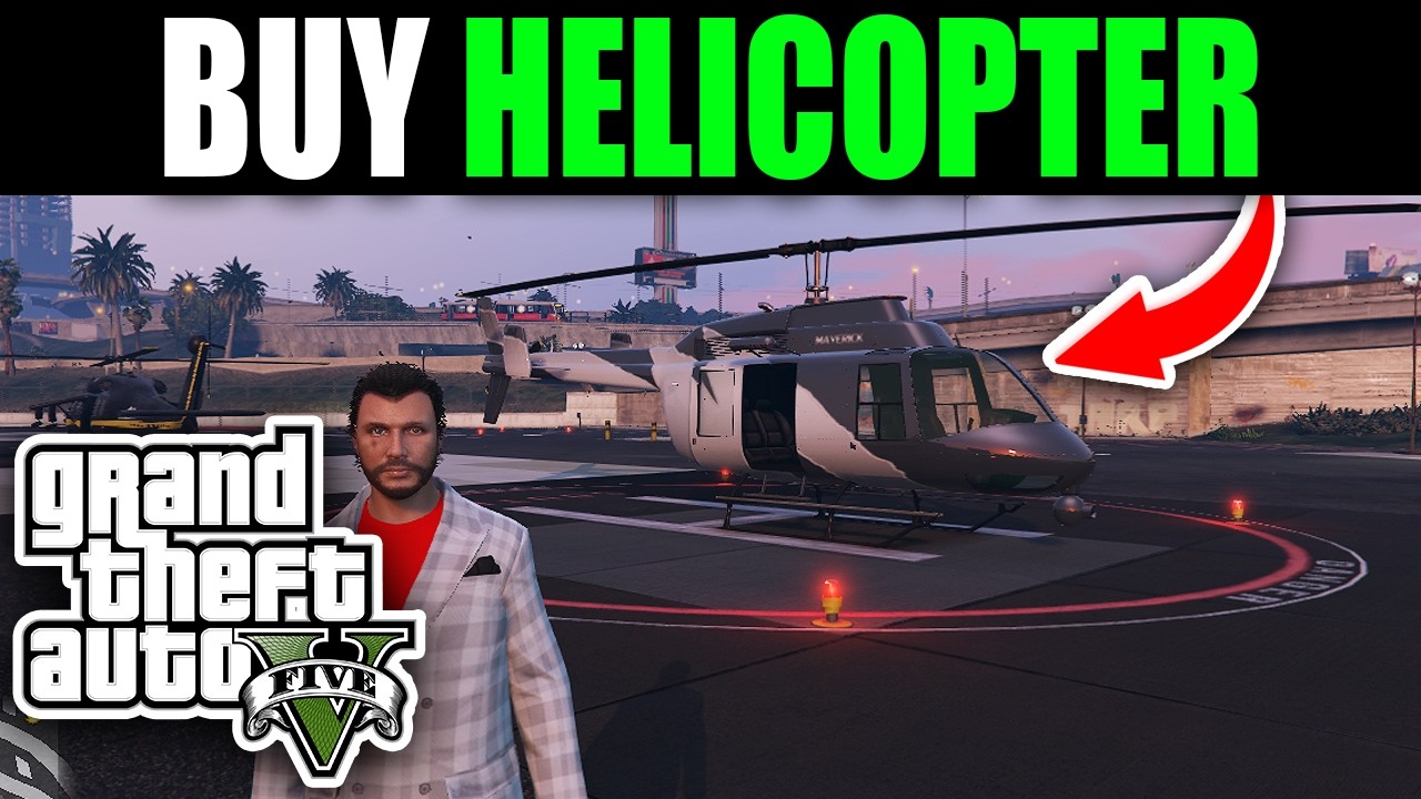 How To Buy A Helicopter In GTA 5 Online Easy Guide YouTube 