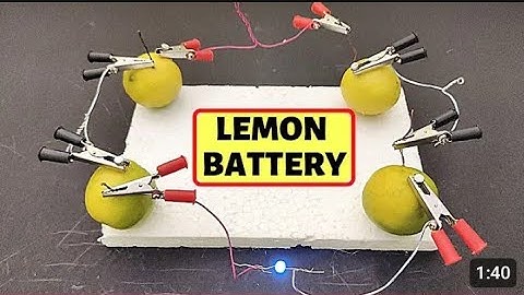 লেবু দিয়ে ঘরেই বানাও বিদ্যুৎ | lemon electricity experiment | electrical experiment | Science 