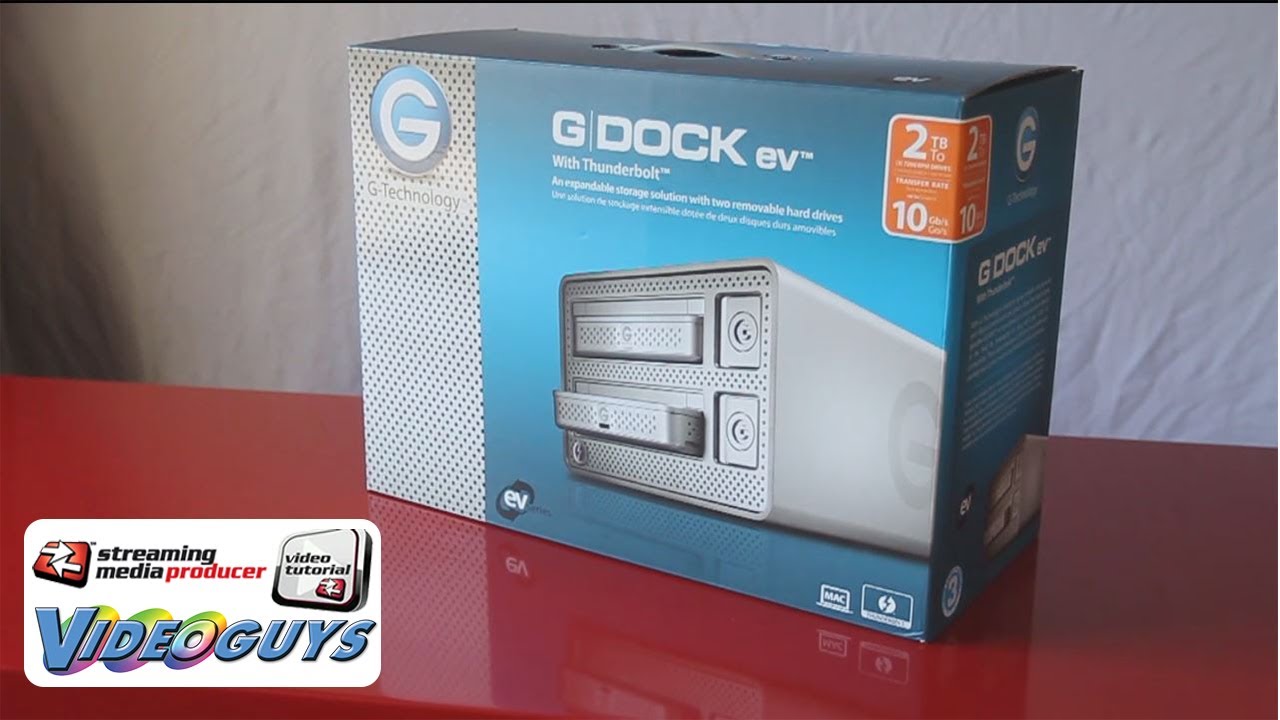 Leveraging Expandable Thunderbolt Video Storage with the G-Tech G-Dock ev