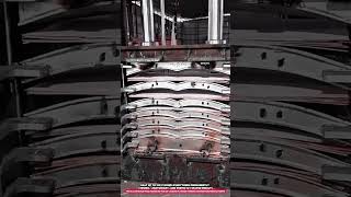 Multi Layer Wood Press Machine 80 Ton 120°C Curved Plywood Forming for Furniture Manufacturing