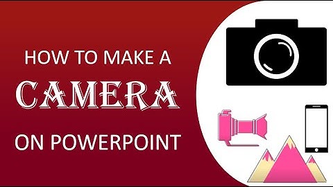 How to Make a Camera Icon On Powerpoint! (Microsoft PowerPoint 2016 Tutorial) |