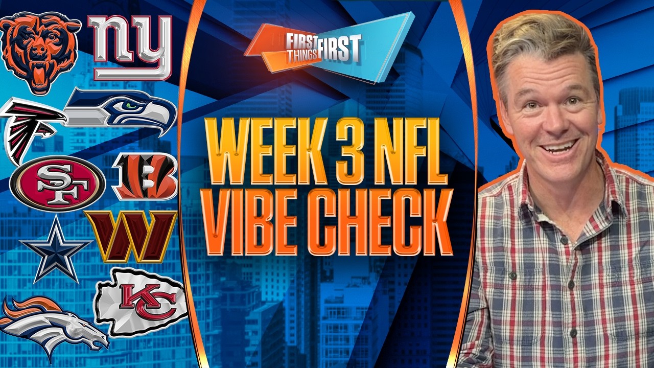 NFL Week 3 Vibe Check: Who’s Up, Who’s Down & Who’s Panicking?