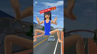 YUTA Vs Mio 🧟😎 #sakuraschoolsimulator #sakura #games #dramachannel #video #drama #game #sad