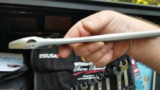 2 minute tailgate sales meeting on the New Wright Hand Tools Ultimate grip adjustable wrench