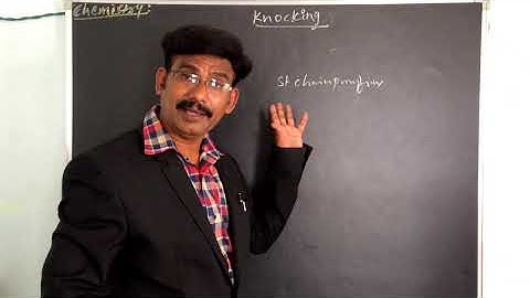 Fuels and Combustion-Knocking