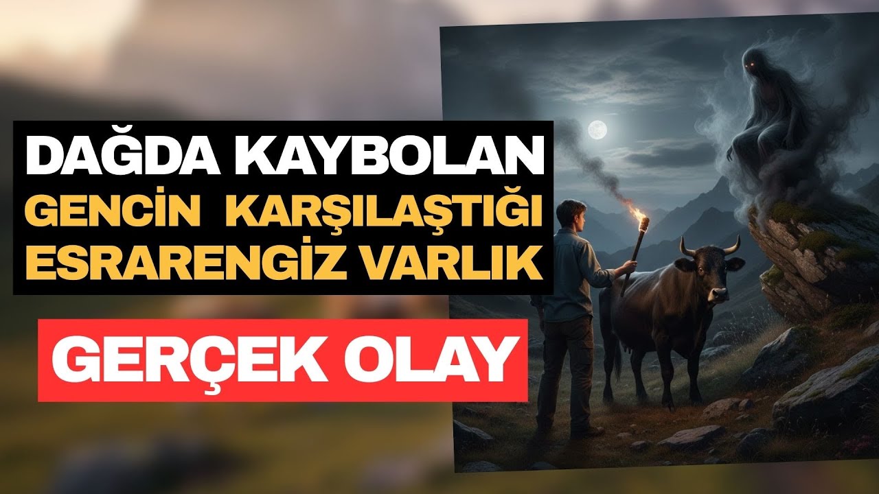 Dağda ineği ile kaybolan gencin karşılaştığı varlık GERÇEK OLAY