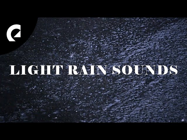 1 Hour of Light Rain Sounds for Focus, Relaxing and Sleep 🌧️ Epidemic Ambience class=