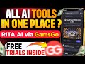 One Subscription, Multiple AI Tools | Rita AI Full Demo via GamsGo