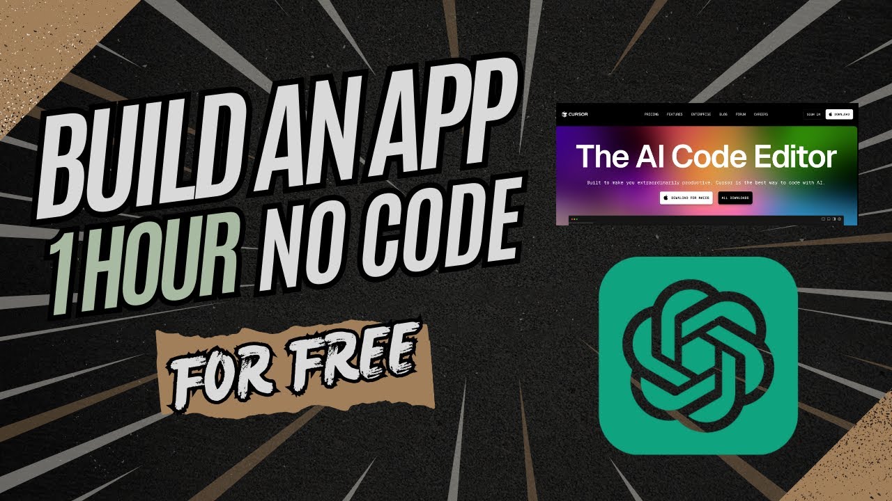 Build a FREE App in 45 Minutes Without Writing ANY Code! - YouTube
