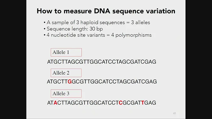 QBio Program: Thomas Flatt: Evolutionary Biology - Class 2