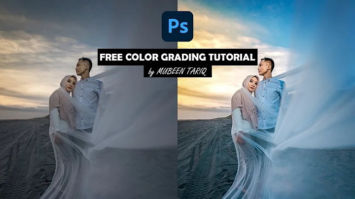 Quick Pre Wedding Photo Color Grading Tutorial | Photoshop Color Grading Series