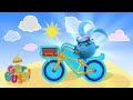 SUNNY BUNNIES - How to Make Bunnies Vehicles | GET BUSY COMPILATION | Cartoons for Children