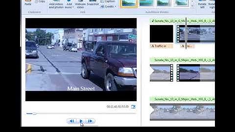 Adding title, captions, credits and animations in Windows Live Movie Maker