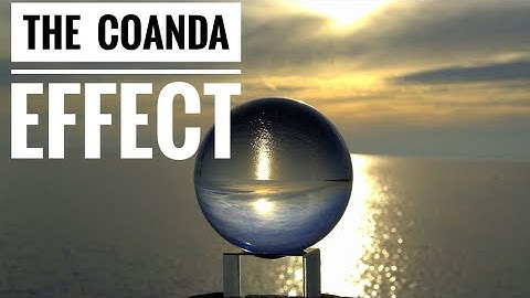 The Coanda Effect in action!