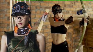 Special Forces Movie: Girl is a top master, eliminating dozens of terrorists with homemade weapons.